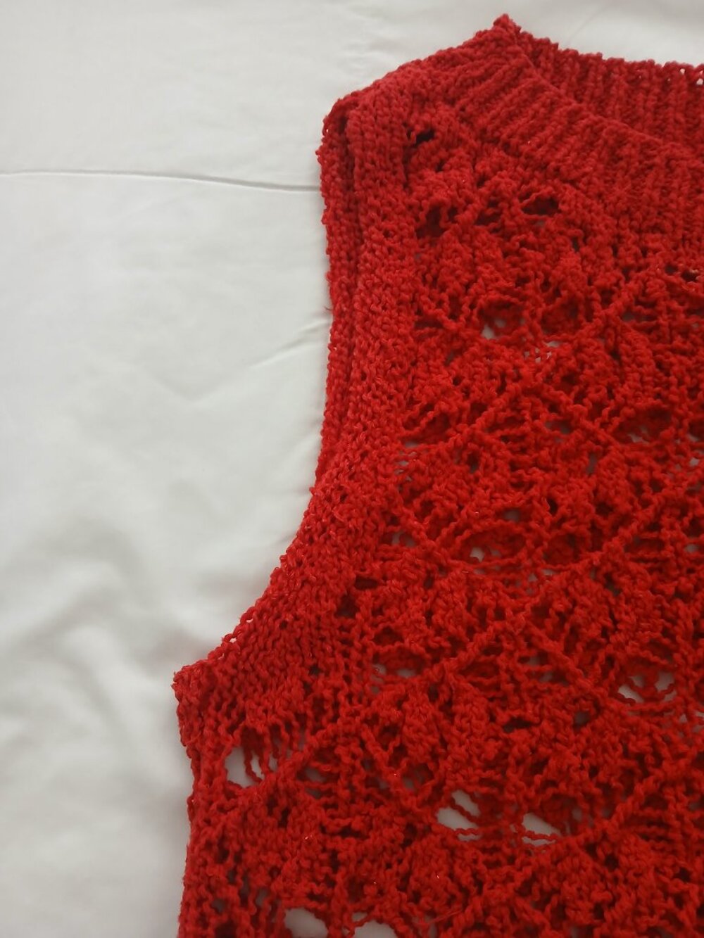 ZARA OPEN KNIT TOP - Picture 4 of 4